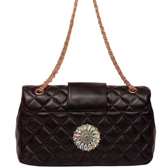 Prism Crystal Round Brooch Concho Handmade Magnetic Bag Charm - Picture 14 of 14